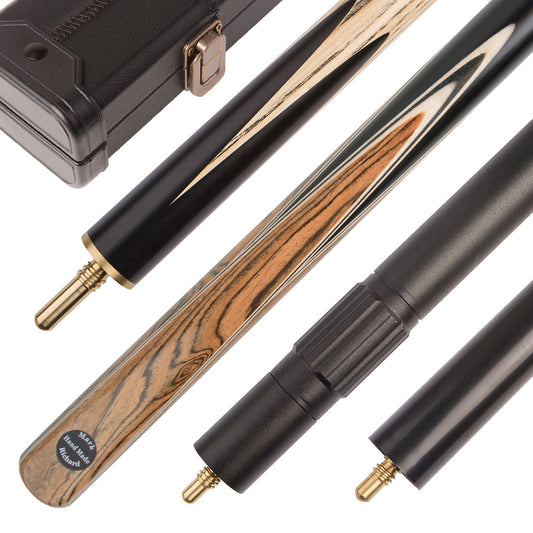 This Bocote Spliced White&Black pool cue set