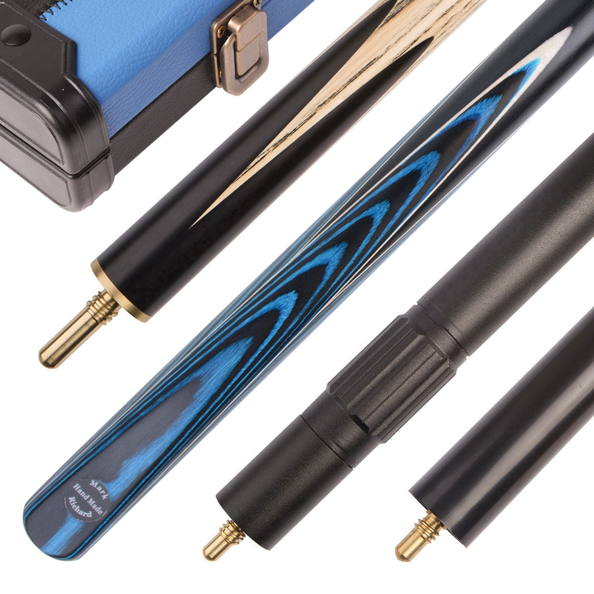 Blue&Black pool cue set