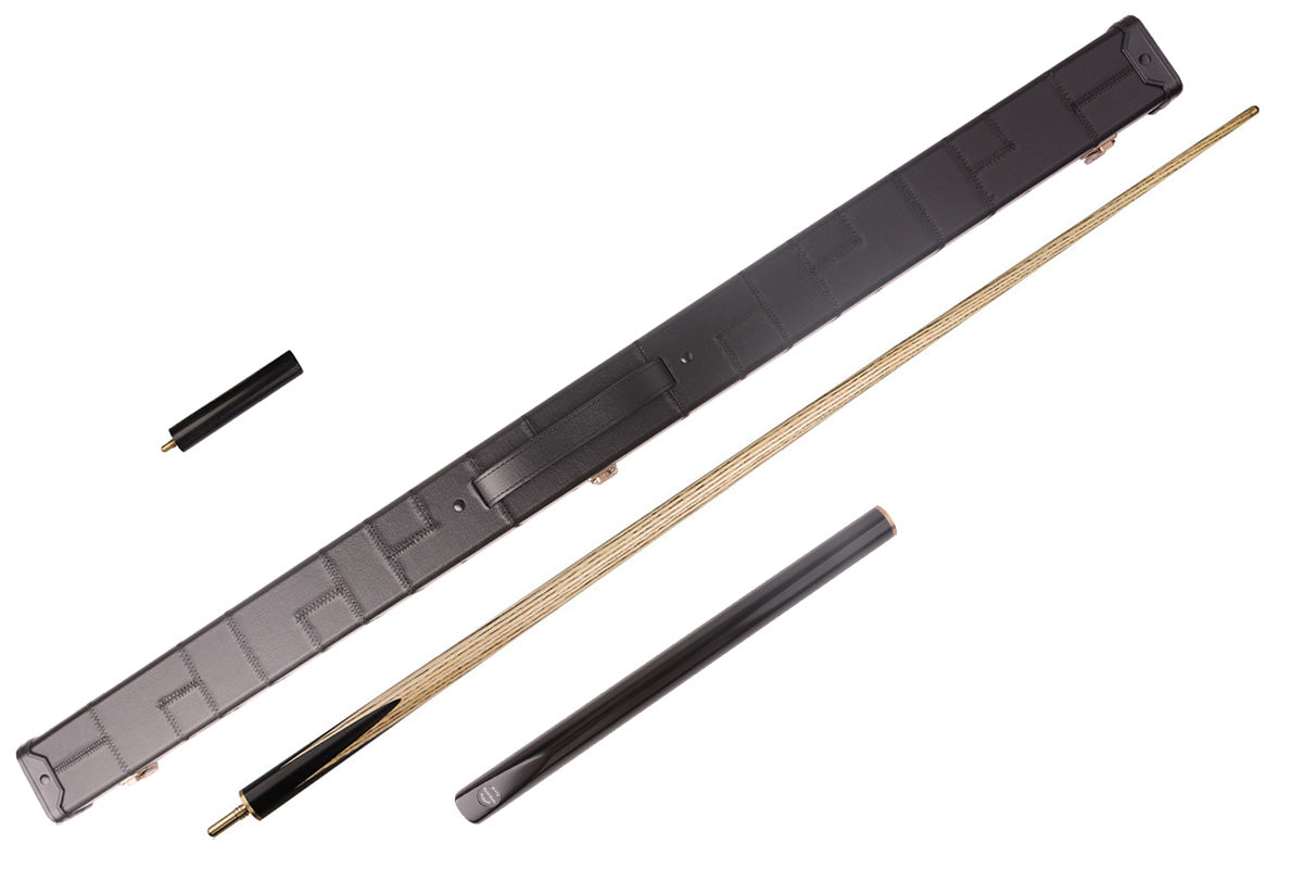 Professional 57" Classic Obsidian Elegance Black Snooker & English Pool Cue Set #T2SC72