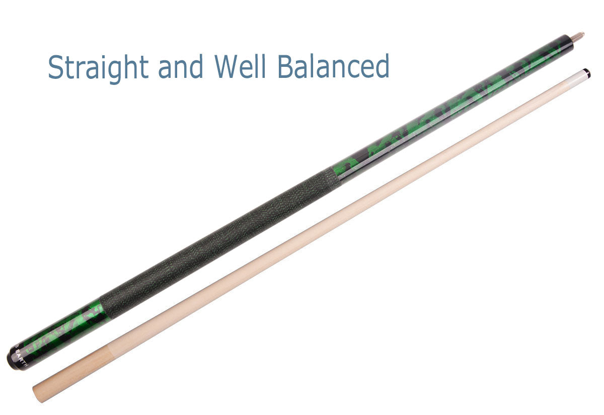 AB EARTH 58 inch Dragon American Pool Cue Stick with Irish Linen Wrap #B50