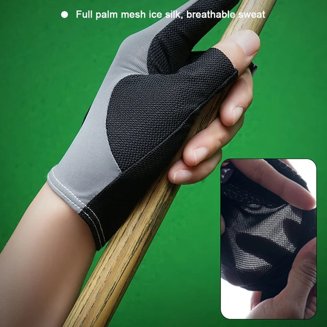 Professional Three-Finger Left & Right Handed Cueing Glove