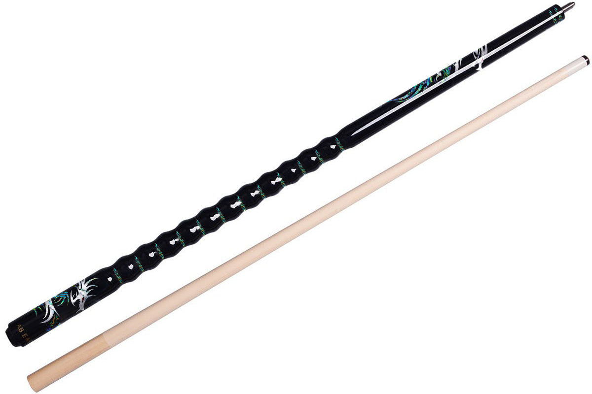 AB EARTH Ergonomic Black Pool Cue Stick #B14Black B18