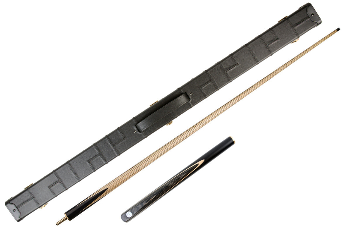 Midnight Racer Design 57" British Break Cue – 3/4 Jointed Ash & Exotic Wood Splice #T2EPB03