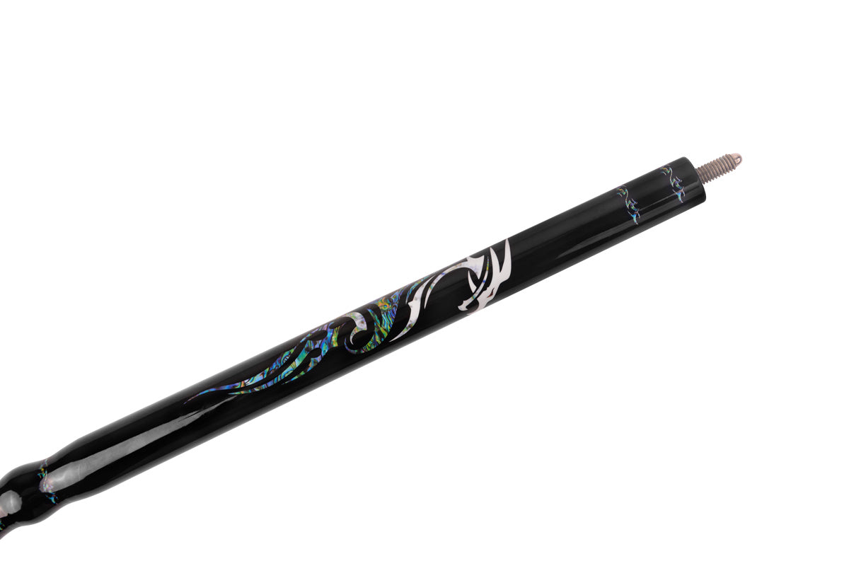 AB EARTH Ergonomic Black Pool Cue Stick #B14Black B18