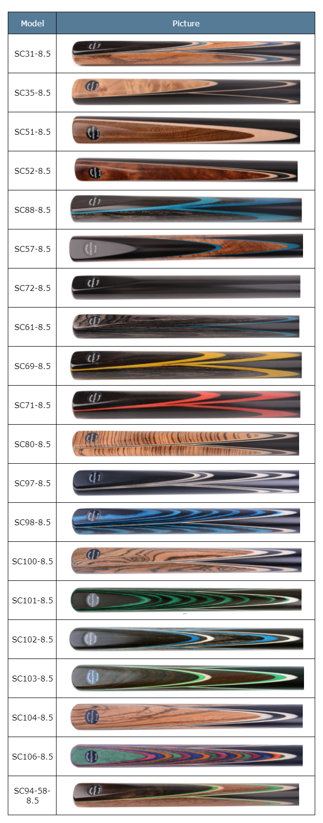 Mark Richard Pool Cue & Break Cue Come with Luxury Enhanced Leatherette Case #T401-10603