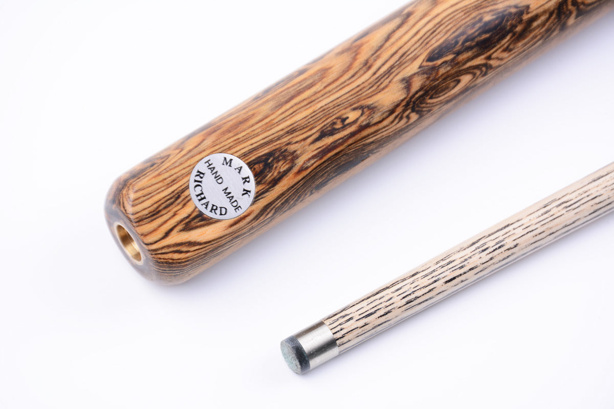 Professional-Grade Alloy One Piece Snooker Cue | Handcrafted Mexican Bocote & Ebony Design #T102AON03