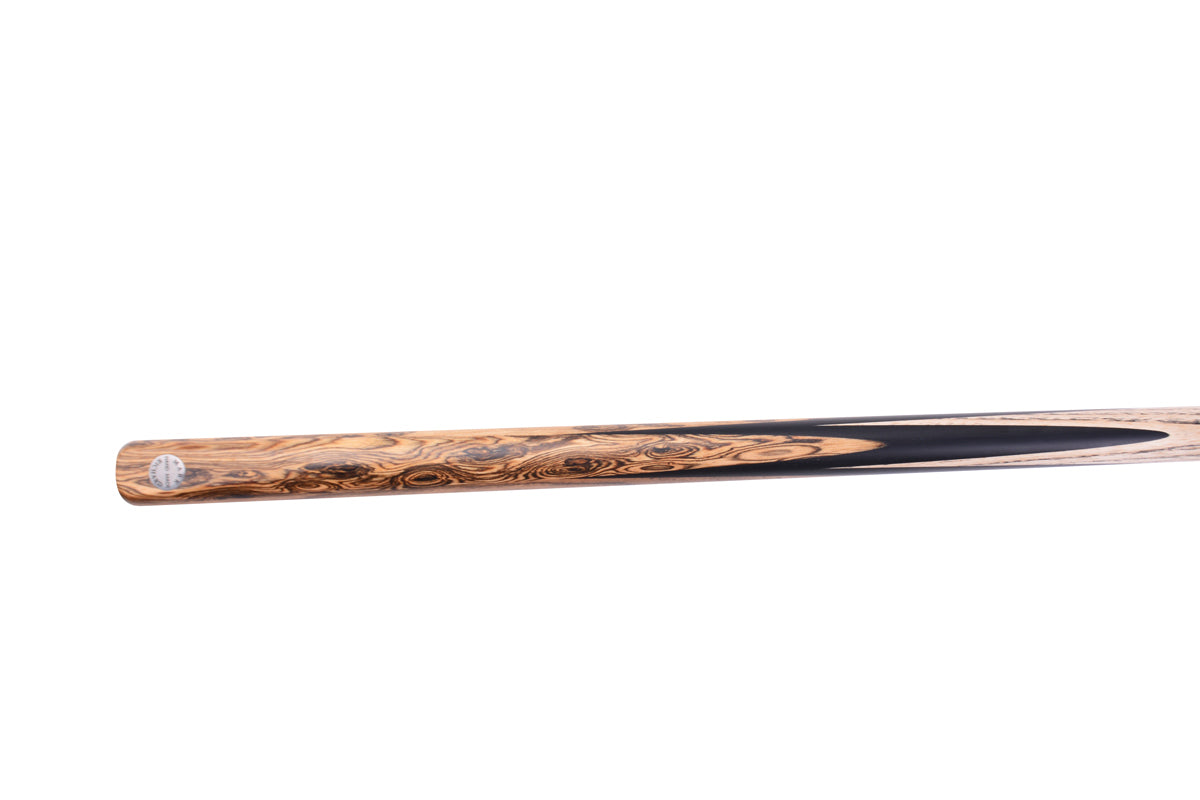 Professional-Grade Alloy One Piece Snooker Cue | Handcrafted Mexican Bocote & Ebony Design #T102AON03