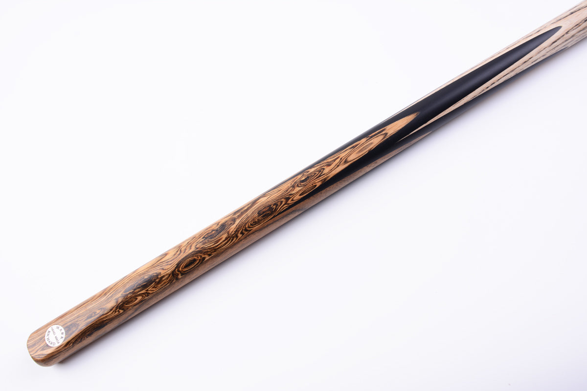 Professional-Grade Alloy One Piece Snooker Cue | Handcrafted Mexican Bocote & Ebony Design #T102AON03