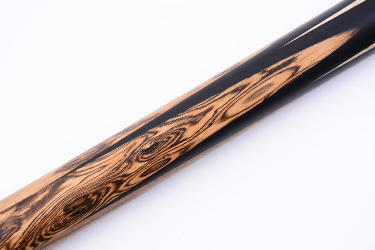 Professional-Grade Alloy One Piece Snooker Cue | Handcrafted Mexican Bocote & Ebony Design #T102AON03