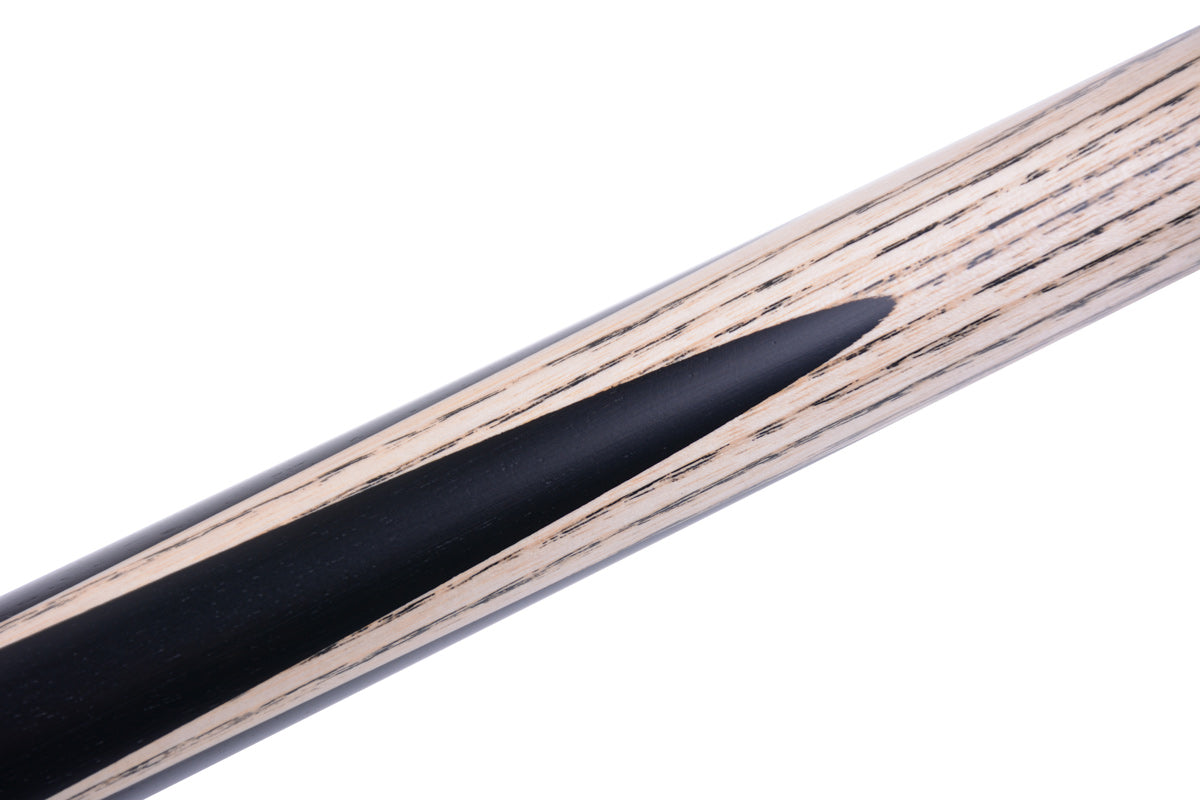 58" 9.5mm Tip Alloy One Piece Snooker Cue Set - Handcrafted Olivewood & Red Maple Inlays #T102AON04