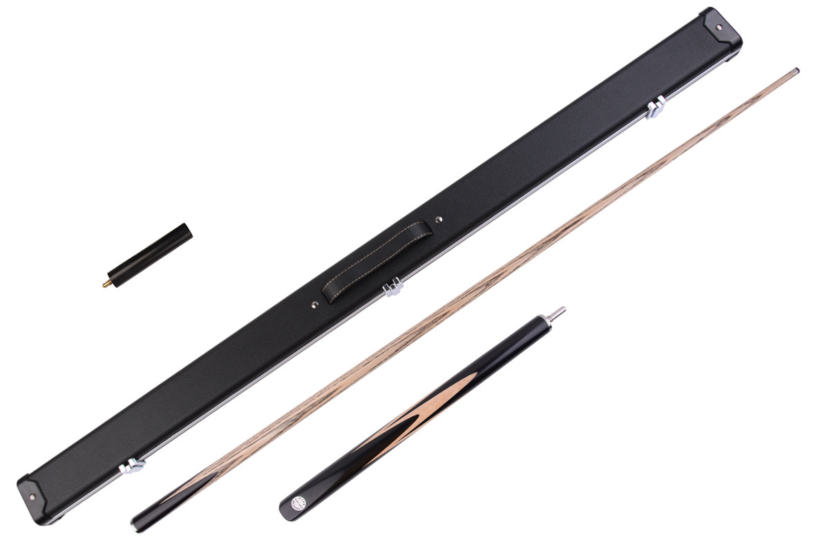 Premium Birdseye Maple & Ebony Alloy 3/4 Jointed Snooker Cue for Professionals and Enthusiasts #T94AOY31