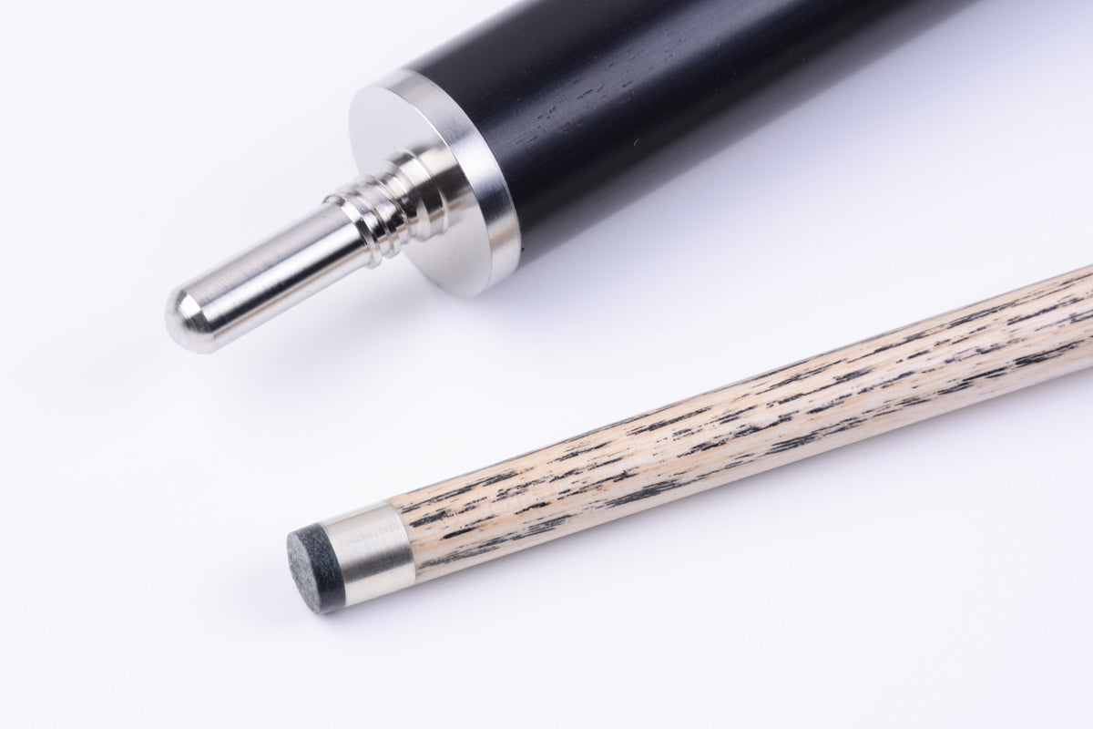 58" Alloy Pro Series 3/4 Joint Snooker Cue Kit - Tournament-Grade Bubinga & Laos burl Splices #T94AOY33