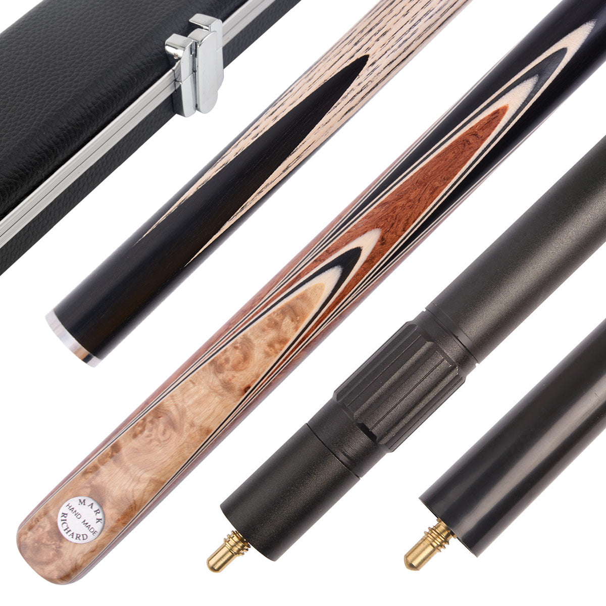 58" Alloy Pro Series 3/4 Joint Snooker Cue Kit