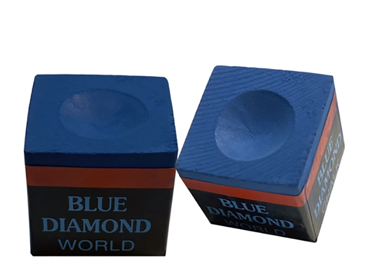 Longoni Blue Diamond Snooker Pool Billiard Cue Chalk – 1 Piece