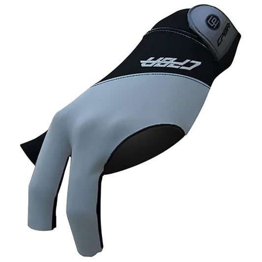 CPBA Colorful Splash Series Black Billiard Snooker Glove - Left Hand