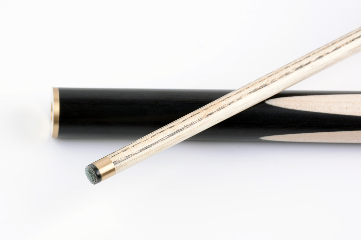 57/58" Professional Handcrafted Maple Black & White Snooker & Pool Cue Set #T2SC110