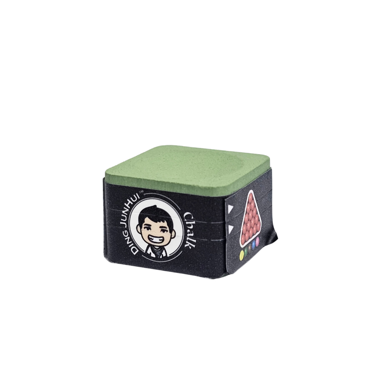 Ding Junhui Professional Snooker Pool Billiard Cue Chalk – Matcha Green