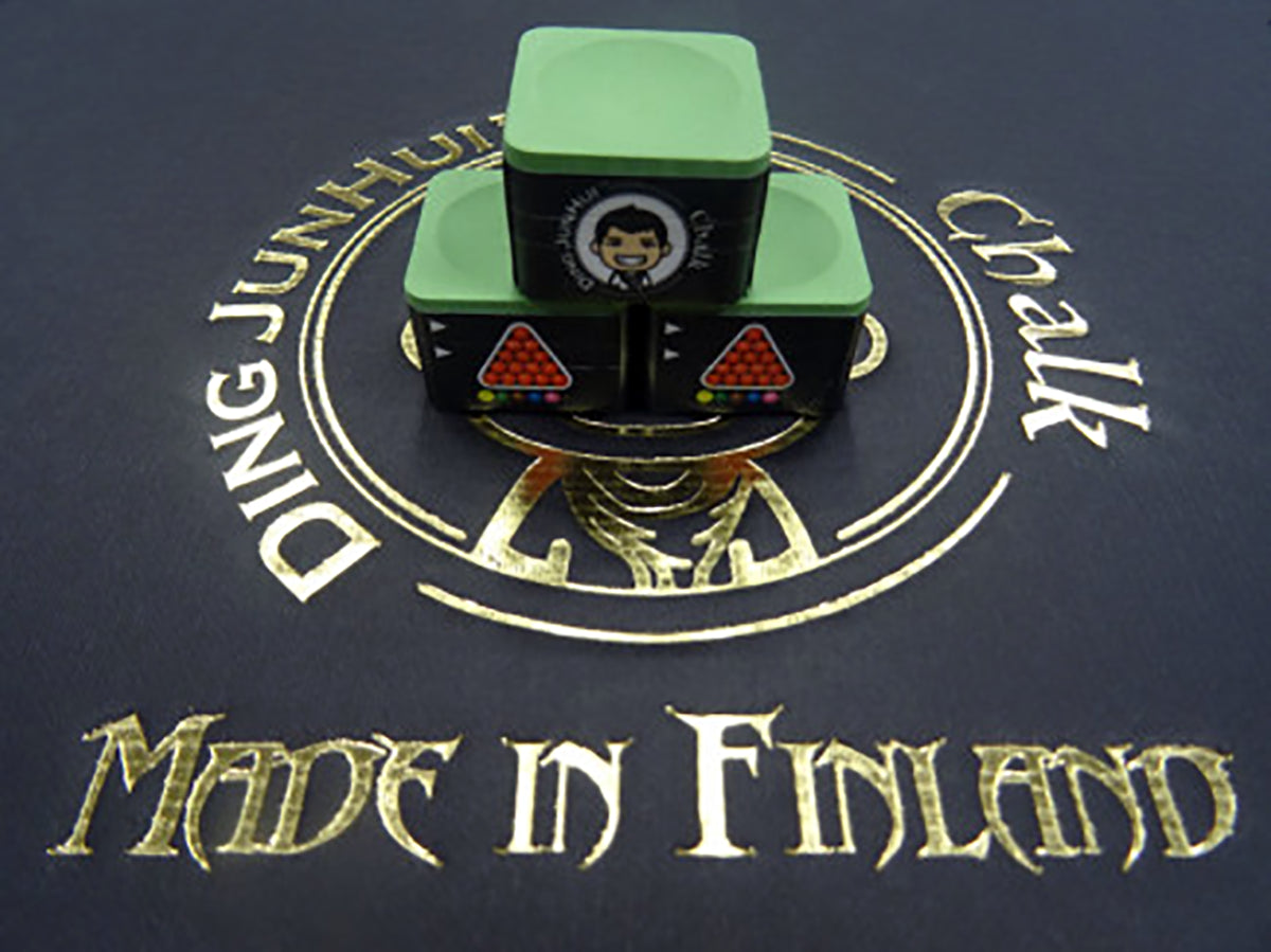 Ding Junhui Professional Snooker Pool Billiard Cue Chalk – Matcha Green