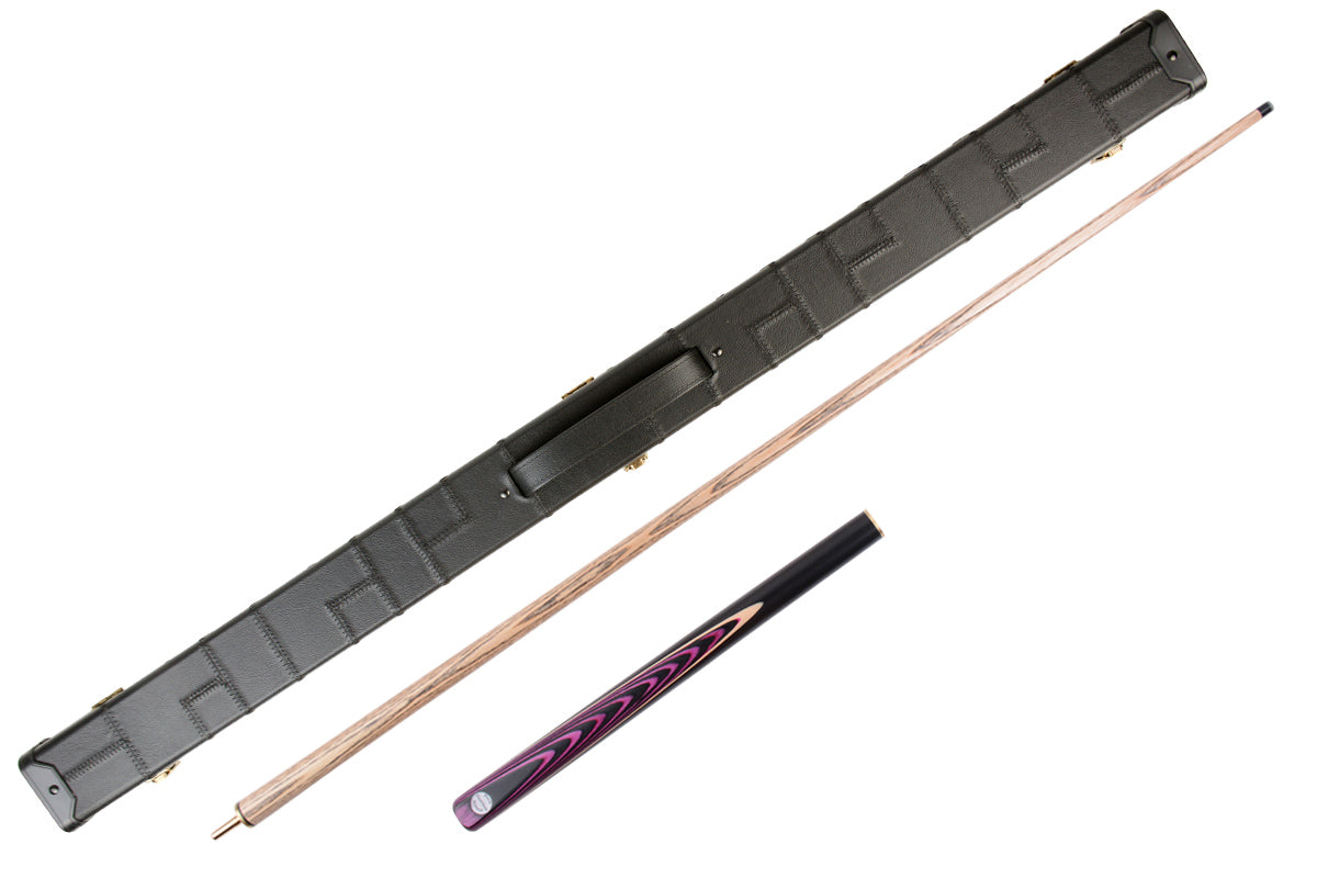 Mark Richard Professional Purple English Pool Break Cue – 58" 3/4 Piece Ash & Exotic Wood #T2EPB04