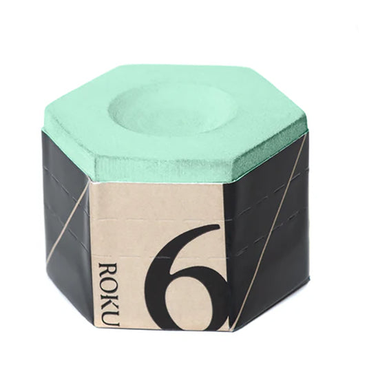 KAMUI ROKU Snooker Pool Billiard Cue Chalk – Forest Green (1 Piece)