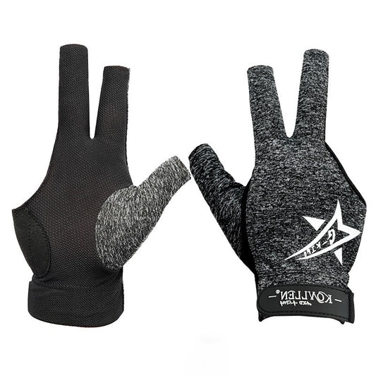 KONLLEN Professional Three-Finger Billiard Snooker Glove