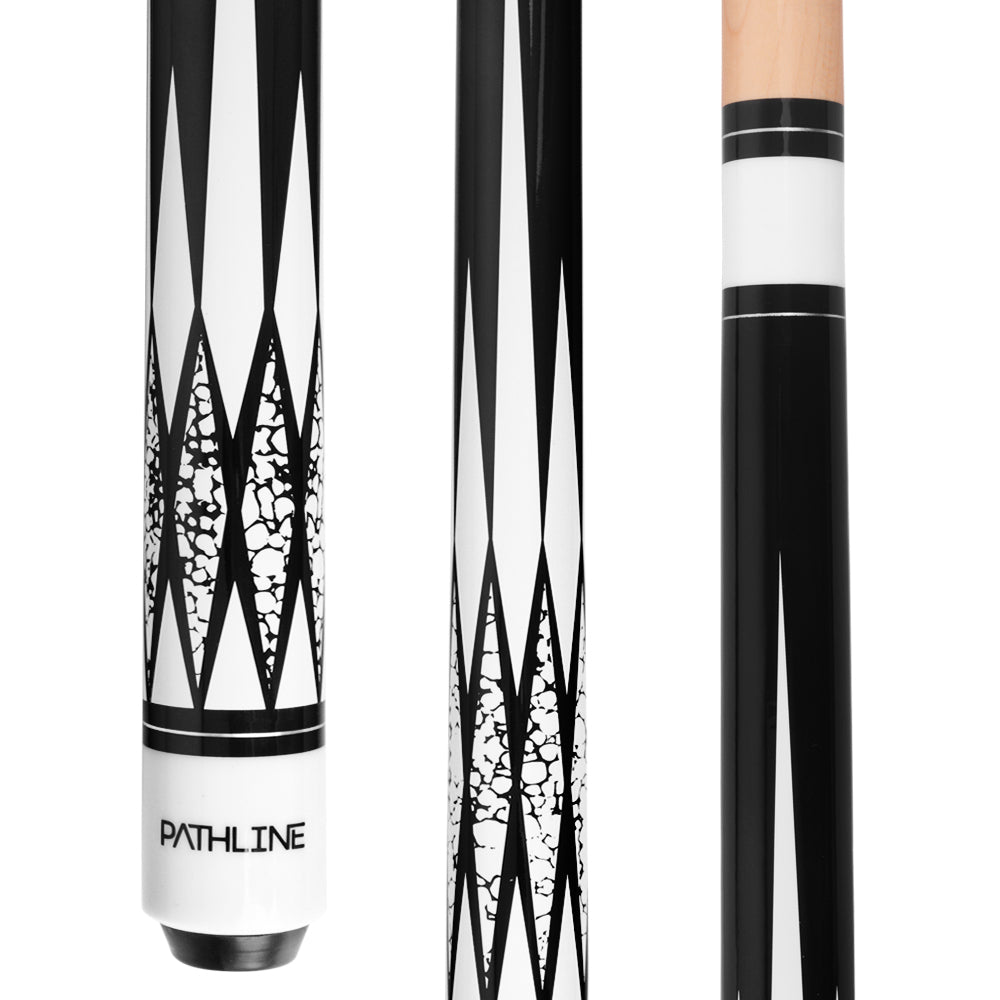 Wrapless PLN Canadian Maple Billiard American Pool Stick