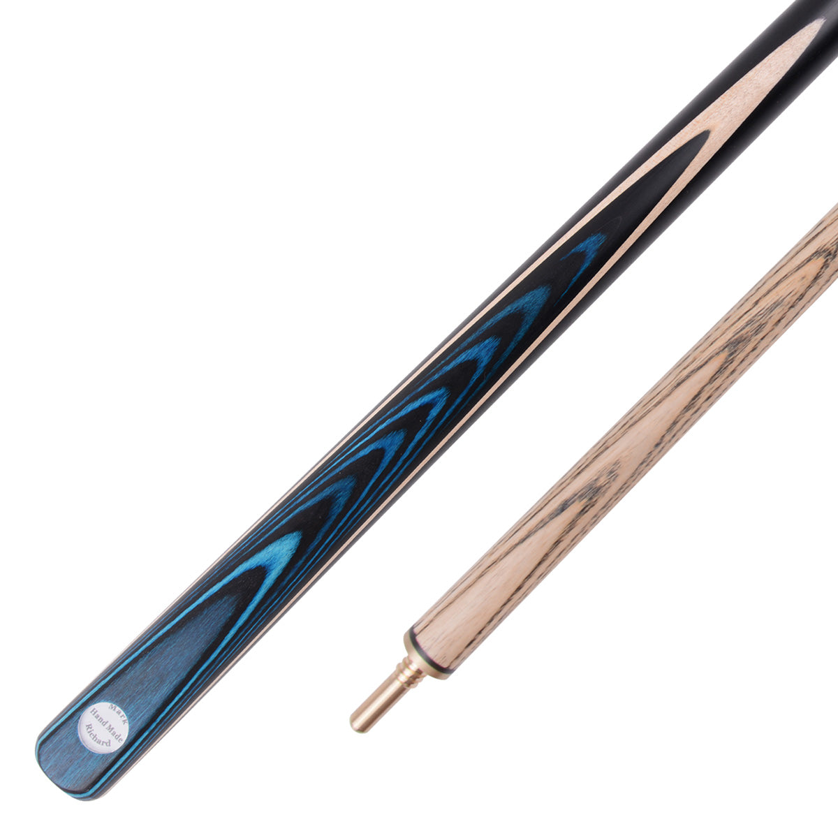 57" 1/2 Piece Blue Arrows Design Snooker Cue - Perfect for Beginners and Enthusiasts Accessories Kit #PC1SA22
