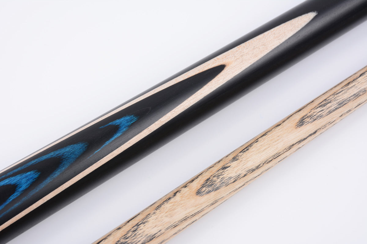 57" 1/2 Piece Blue Arrows Design Snooker Cue - Perfect for Beginners and Enthusiasts Accessories Kit #PC1SA22