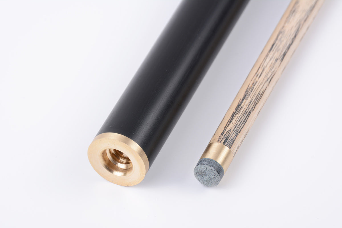 Two-Piece Rainbow Arrows Design Snooker Cue Set with Case & Starter Accessories - 57" Centre-Jointed #PC1SA26