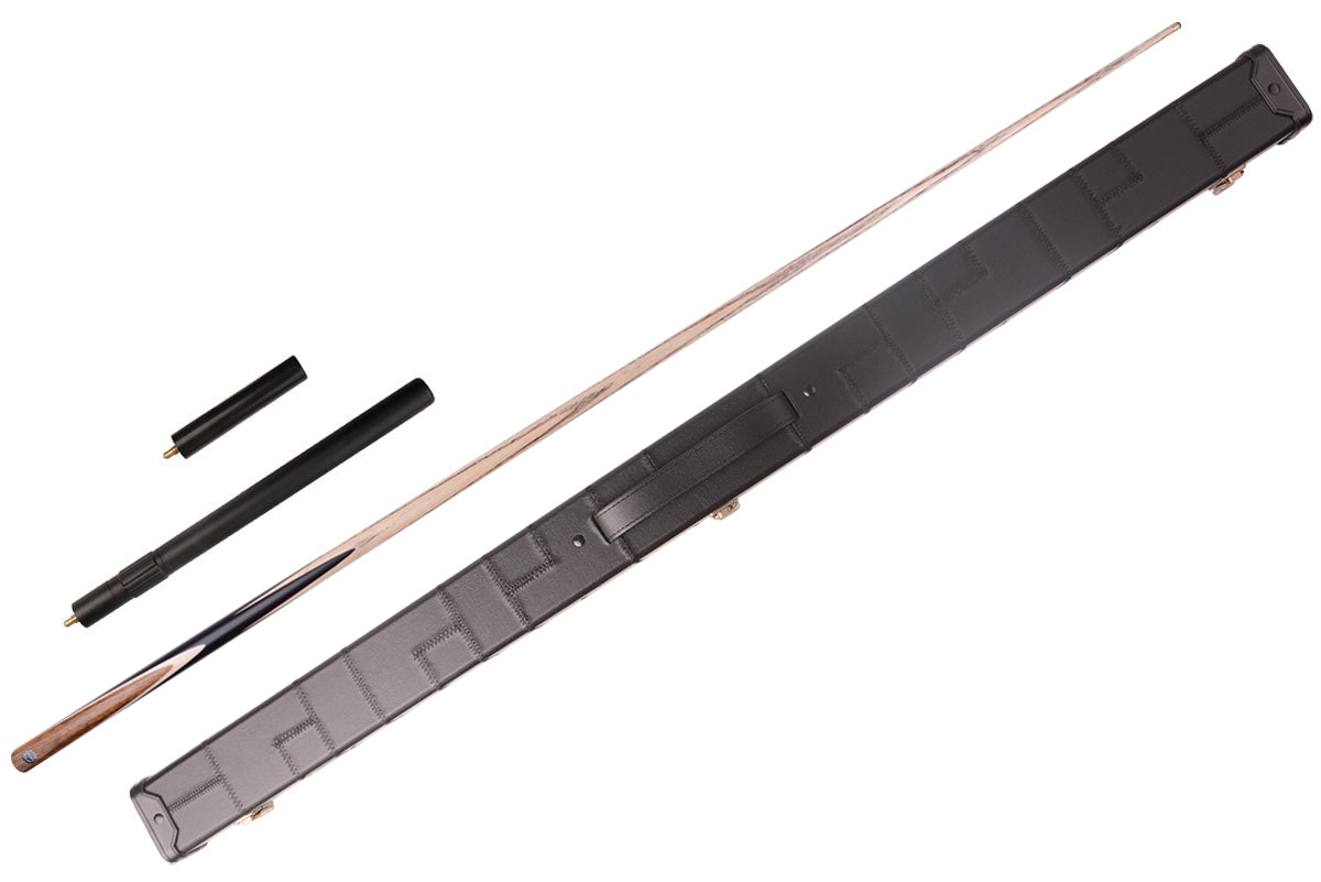 58'' Solid One Piece Snooker Cue Set | Tournament-Grade Ovangkol & Maple Craftsmanship with Case #SCP51