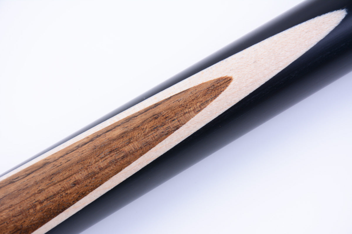 58'' Solid One Piece Snooker Cue Set | Tournament-Grade Ovangkol & Maple Craftsmanship with Case #SCP51