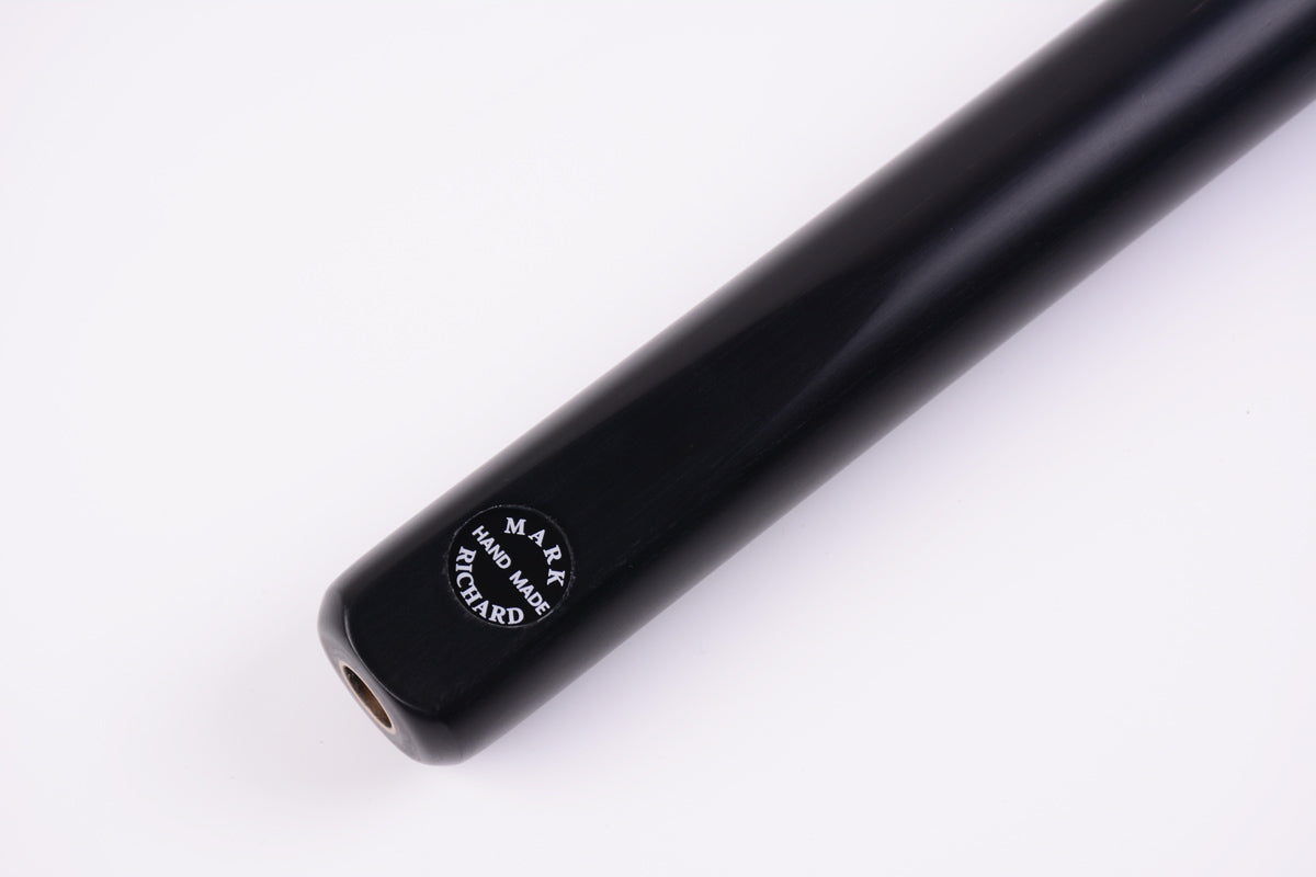 58" Sleek Hi-Tech Black Wood Design One Piece Snooker Cue & Premium Set - British Craftsmanship #SCP72