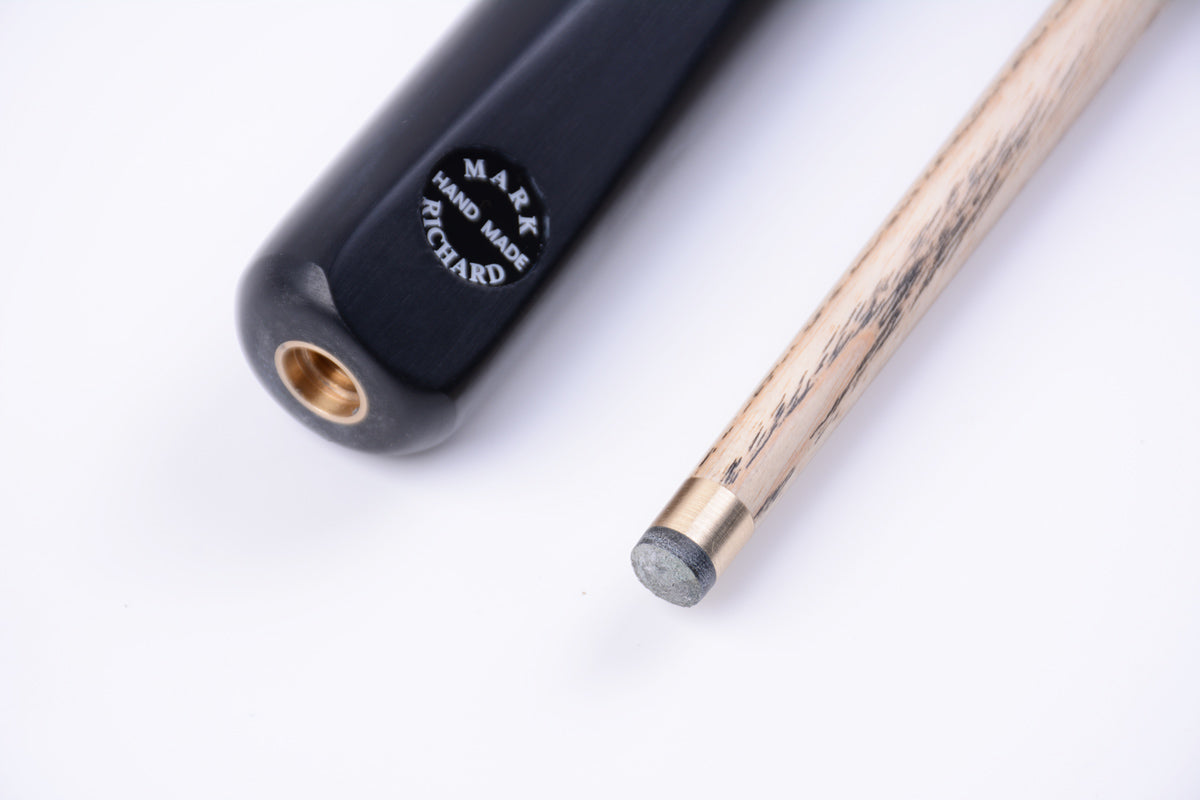 58" Sleek Hi-Tech Black Wood Design One Piece Snooker Cue & Premium Set - British Craftsmanship #SCP72
