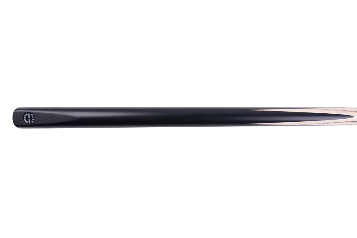 58" Sleek Hi-Tech Black Wood Design One Piece Snooker Cue & Premium Set - British Craftsmanship #SCP72