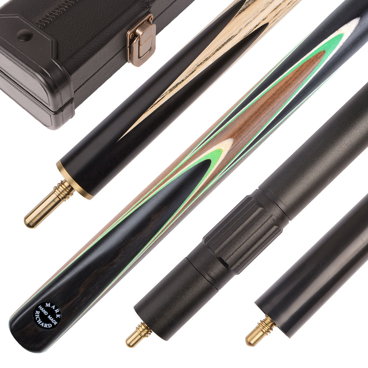 Exotic African Rosewood with Professional Performance Snooker & English Pool Cue Set #SC103