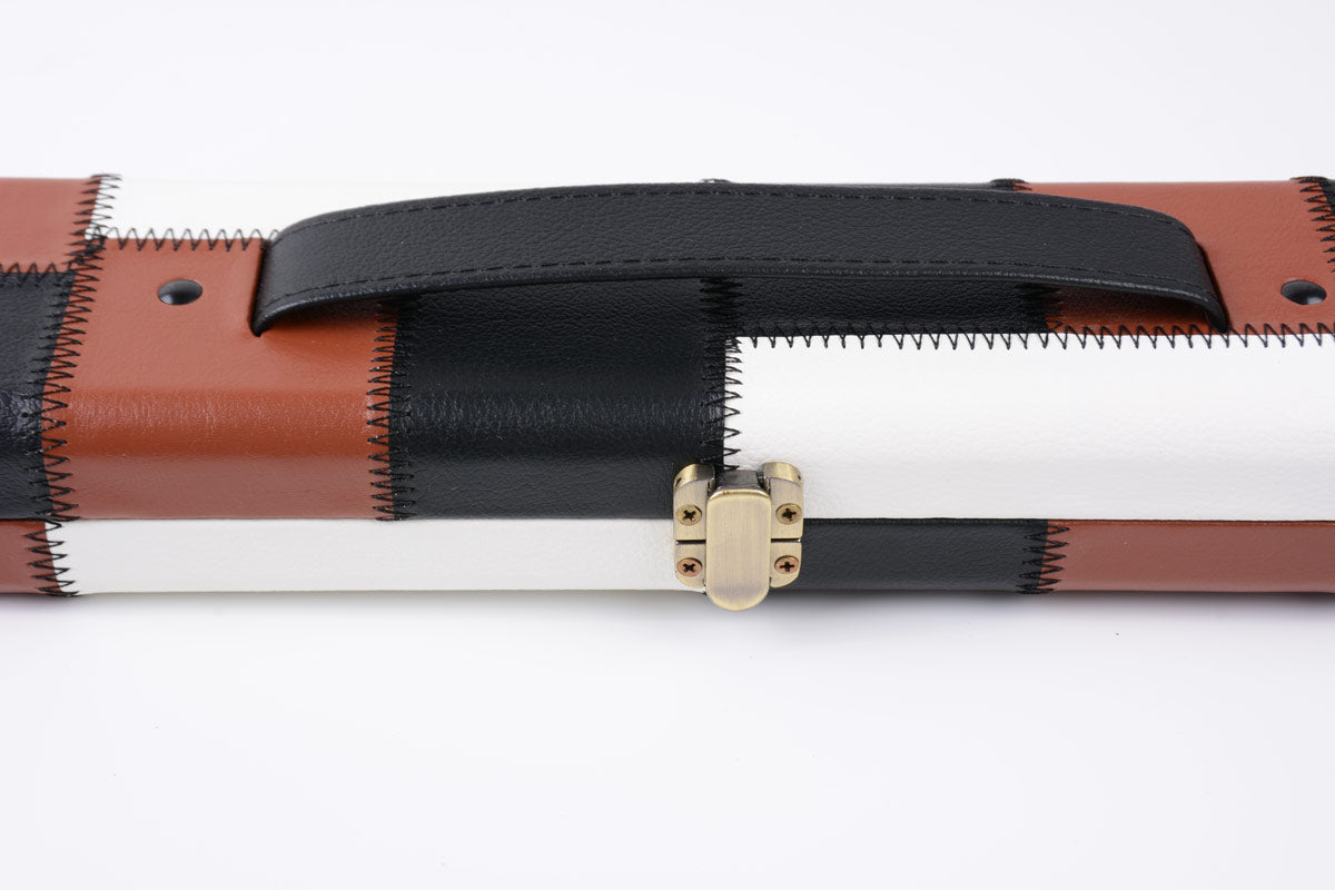 Pay 10GBP Update Case - MARK RICHARD Luxury Round Corners Leatherette Case for 58 inch 3/4 cue Case #T6