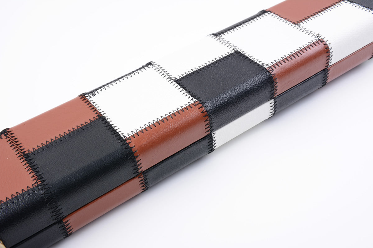 Pay 10GBP Update Case - MARK RICHARD Luxury Round Corners Leatherette Case for 58 inch 3/4 cue Case #T6