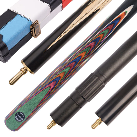 Multicolored Snooker/Pool Cue Set