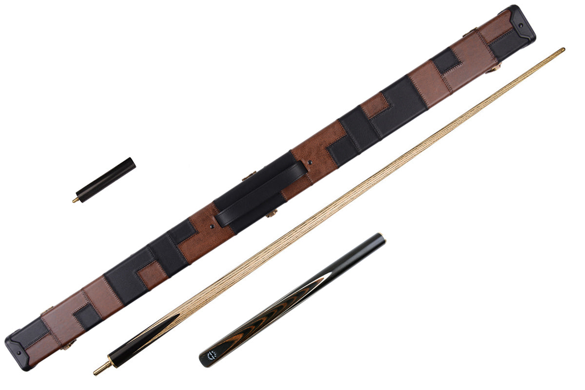 8.5/9.5mm Tip Precision & Timeless Craftsmanship Coffee Brown Snooker/Pool Cue Set #SC109