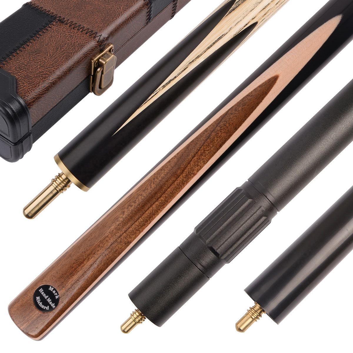 The Ovangkol Brown pool cue set