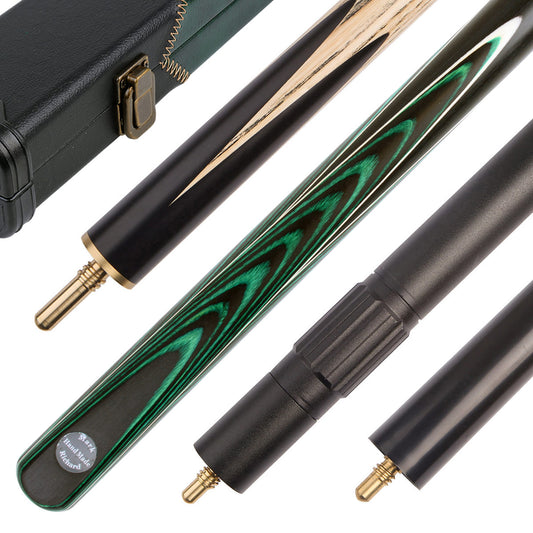 pine green pool cue set