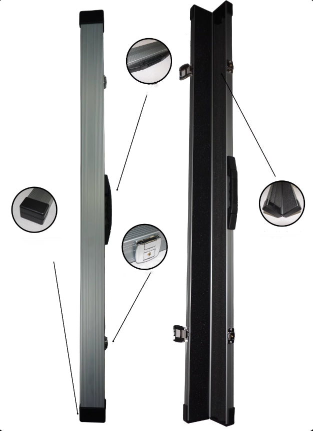 For Cue Set Case Replacement Only - 3/4 piece Case #T4