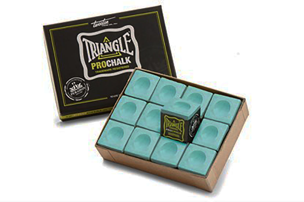 Tweetens Triangle Pro Snooker Pool Billiard Cue Chalk – Light Green