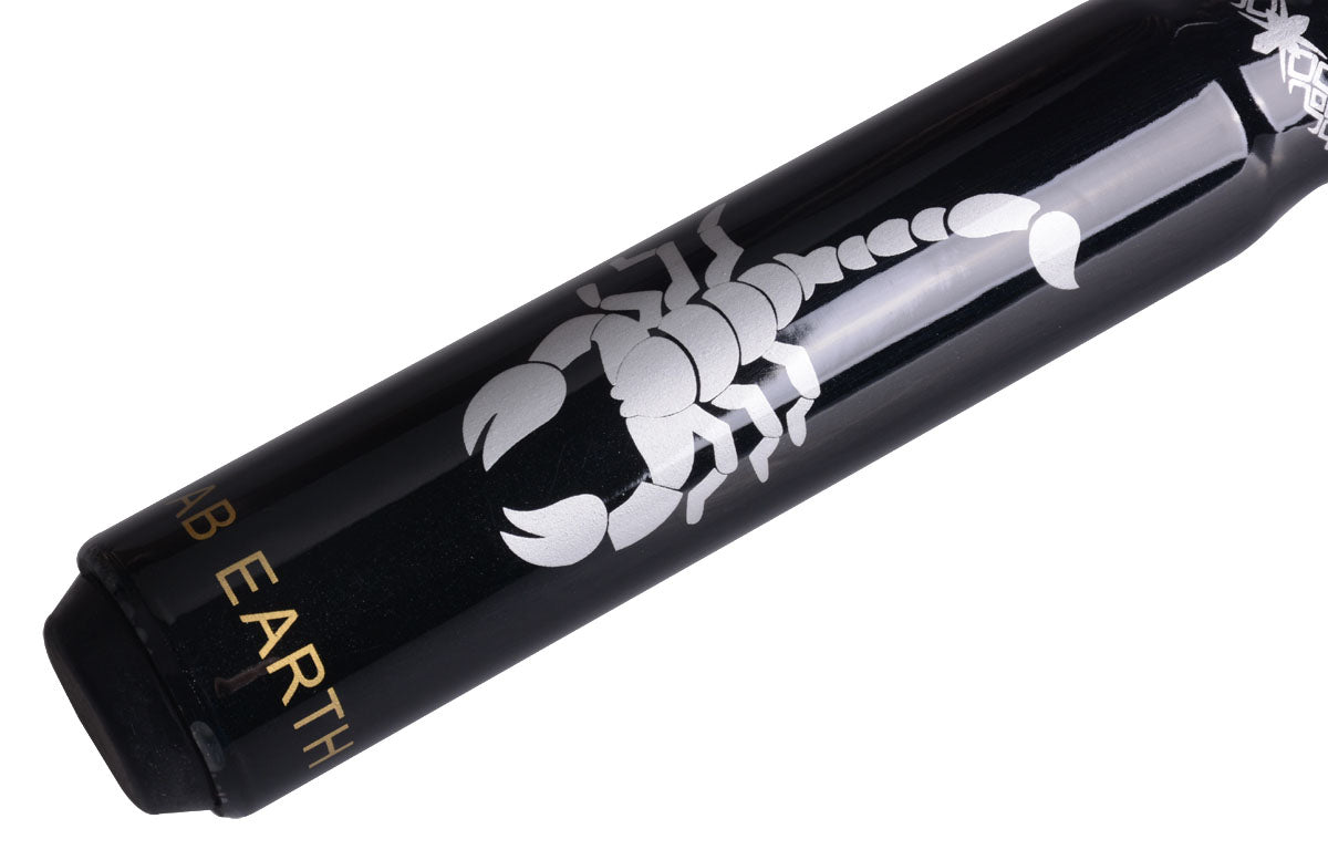 AB EARTH Ergonomic Black Pool Cue Stick #B14Black B18