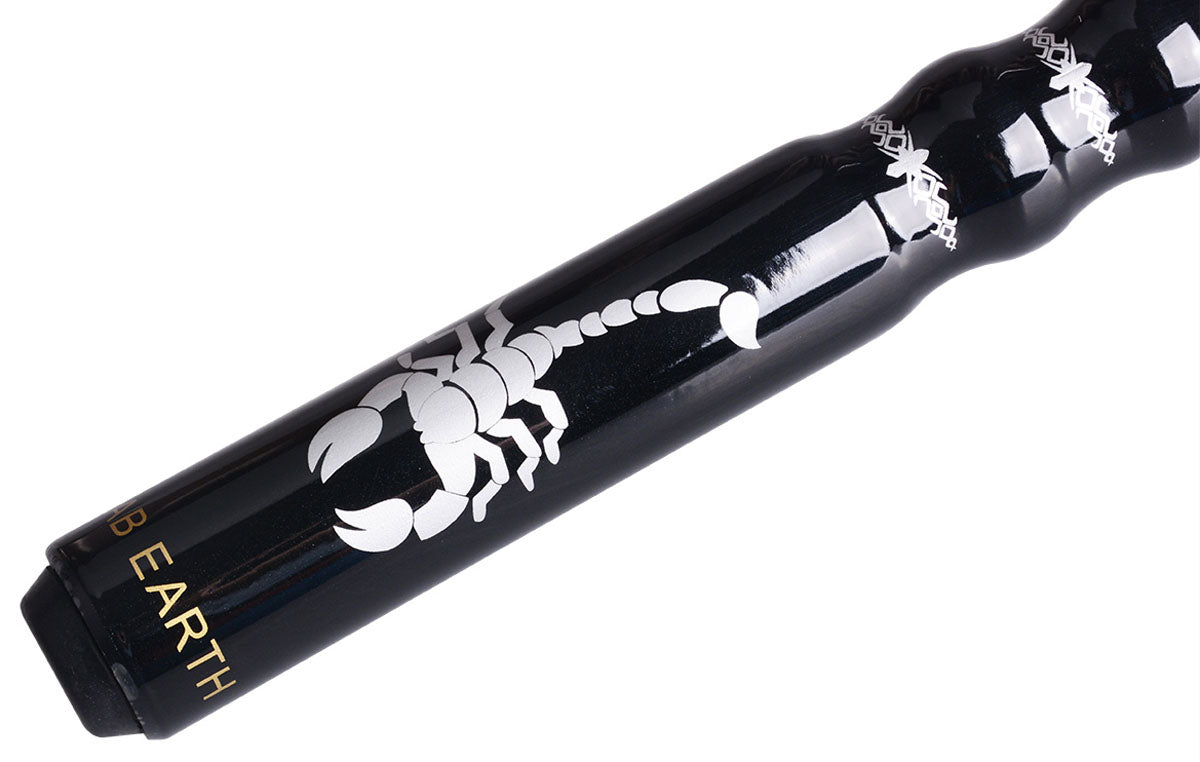 AB EARTH Ergonomic Black Pool Cue Stick #B14Black B18