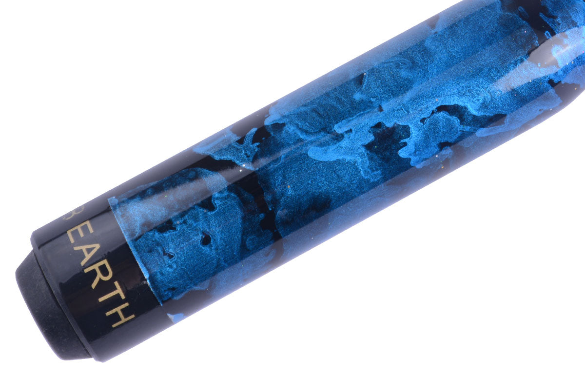 AB EARTH Blue Nebula Ergonomic Pool Cue Stick – Canadian Maple, 19–21oz Options #B19