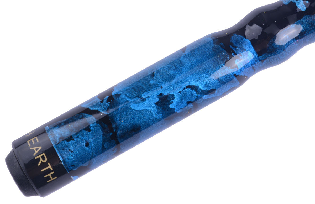 AB EARTH Blue Nebula Ergonomic Pool Cue Stick – Canadian Maple, 19–21oz Options #B19