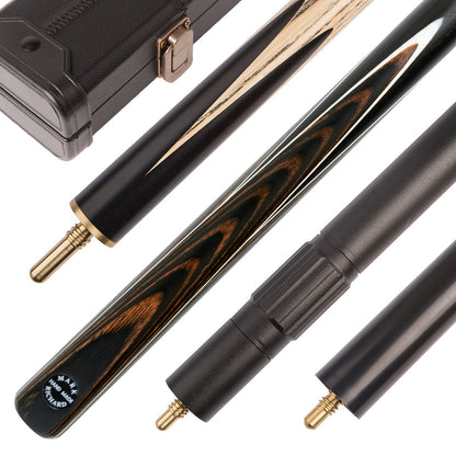 8.5/9.5mm Tip Precision & Timeless Craftsmanship Coffee Brown Snooker/Pool Cue Set #SC109