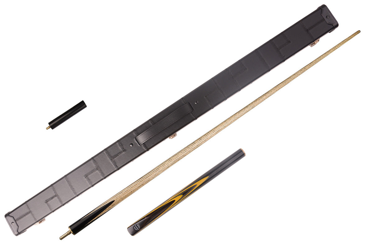 MARK RICHARD Ebony Spliced Snooker Cue English Pool Cue Set #T2SC69