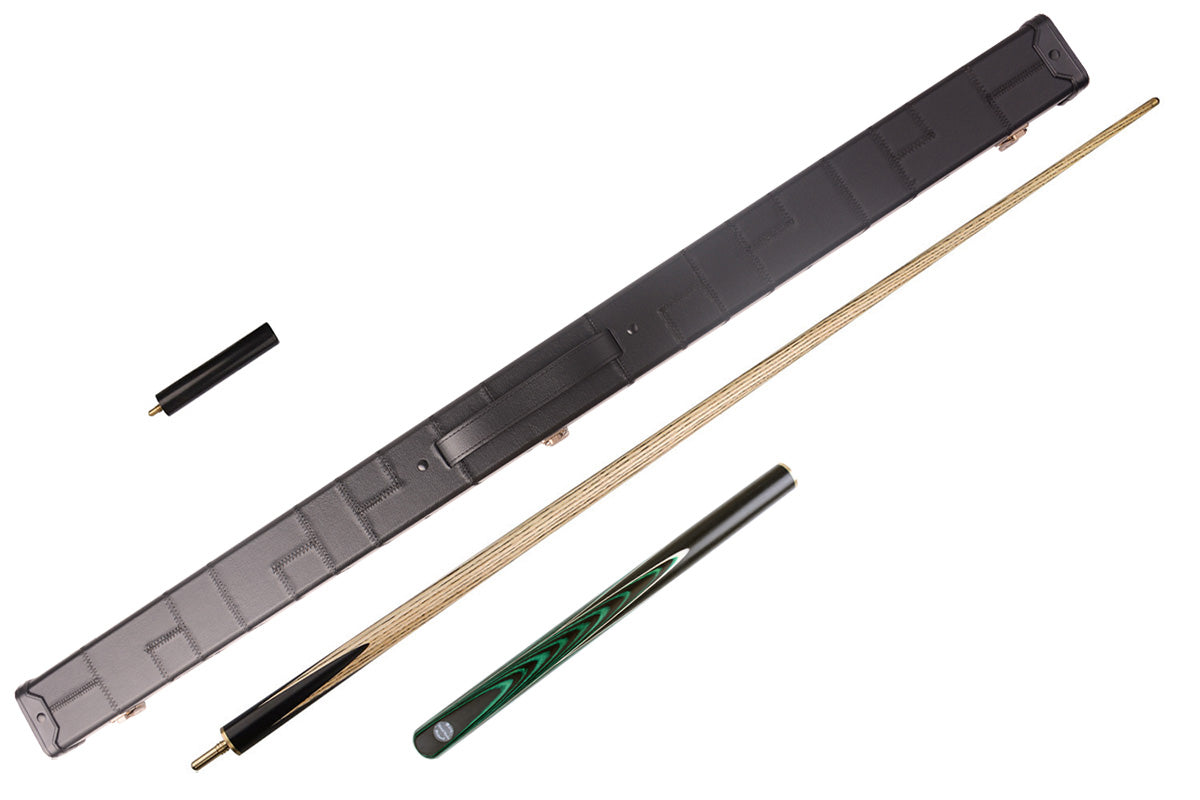 MARK RICHARD Handmade 8.5mm 9.5mm Tip Snooker Cue Kit BLACK Badge Series #T2SC101